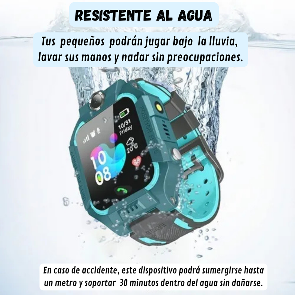 RELOJ INTELIGENTE PARA NIÑOS Q19 CON GPS | ENVÍO GRATIS